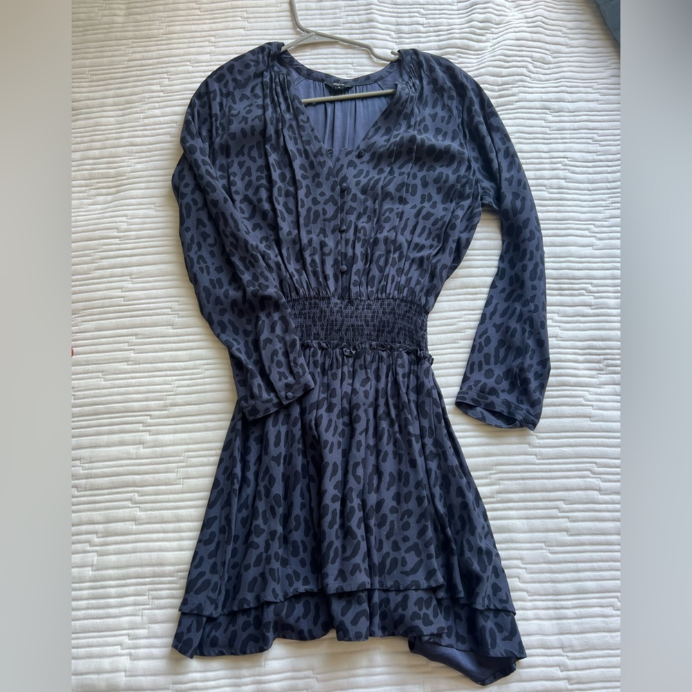 Rails long sleeve dress